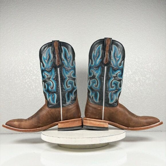 Lane Capitan Western Square Toe Men's Boots - Picture 9 of 12